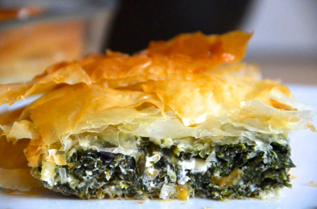 Spinach and Feta Pie
    
    
    
      &ndash; Cardenas Gourmet Foods