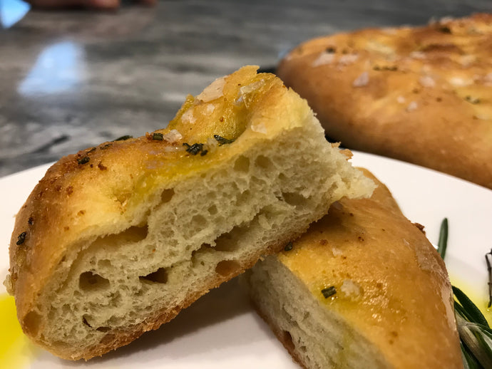 Rosemary & Extra Virgin Olive Oil Focaccia Bread