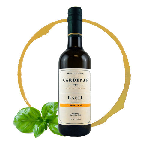 Basil Infused Olive Oil 375ml