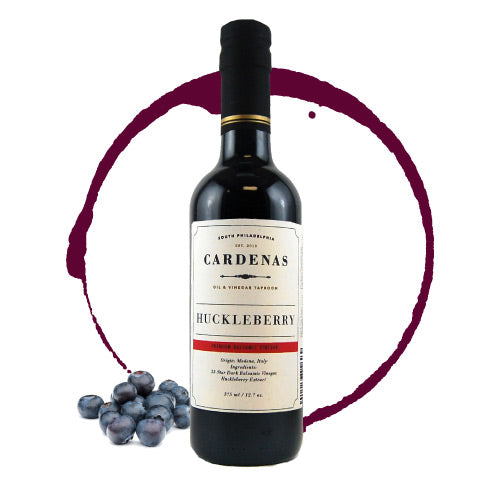 Huckleberry Dark Balsamic 375ml Bottle