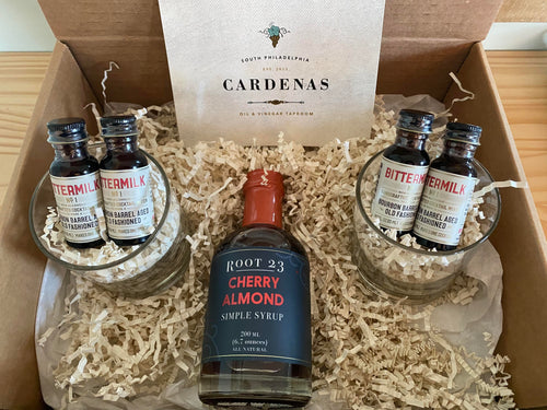 Happy Hour Gift Box with Simple Syrup