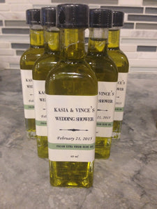 Favors - Custom Olive Oil or Balsamic Favors (60ml)