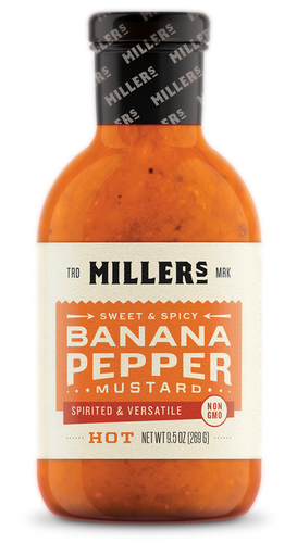 Miller's Mustard Hot 9.5oz